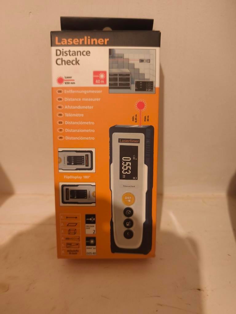 Laser Line télémètre neuf jamais utilisé, Bricolage & Construction, Instruments de mesure, Distance