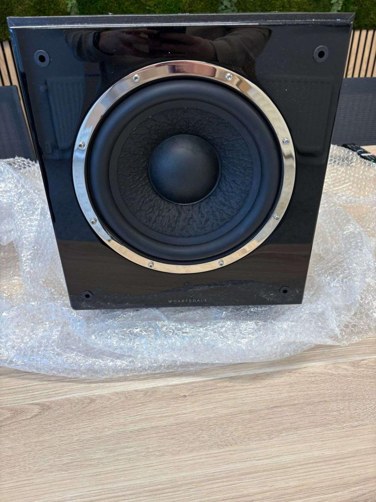 Wharfedale | SW-10 | Subwoofer | Zwart, Subwoofer, Niet ingevuld, Ophalen of Verzenden, Zo goed als nieuw