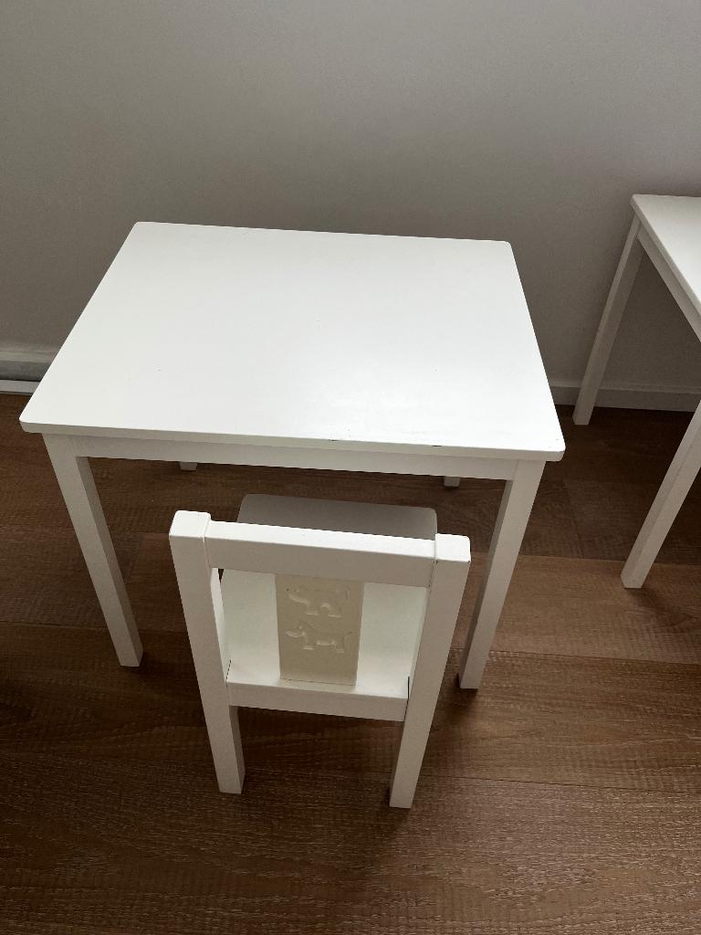 Kindertafeltjes met stoelen, Ophalen, Gebruikt, Stoel(en)