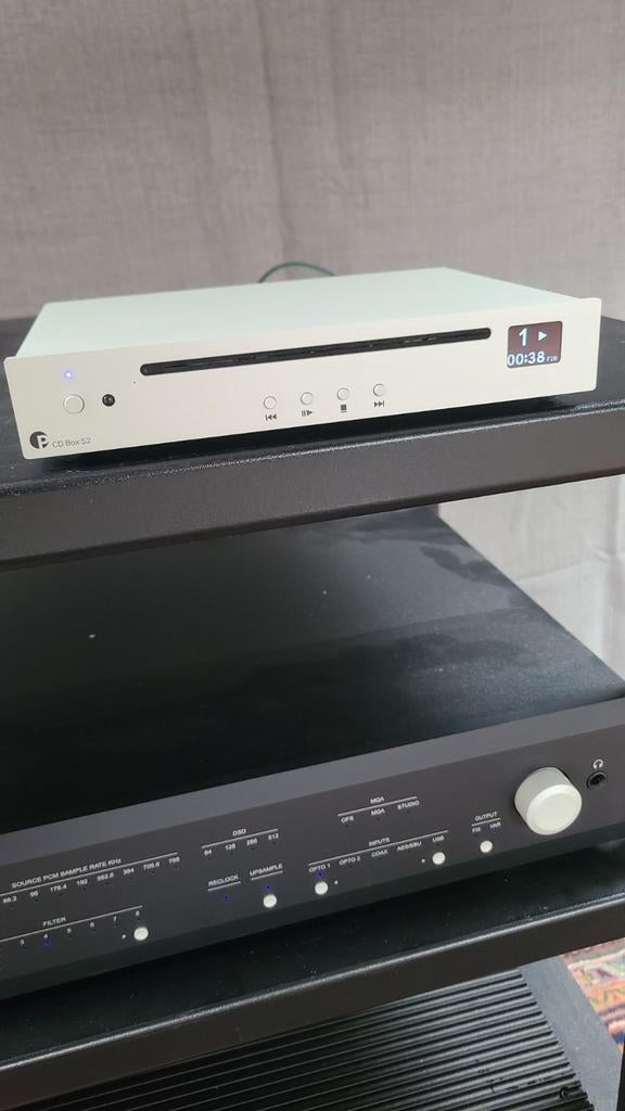 PRO-JECT  CD BOX S2  cd player, TV, Hi-fi & Vidéo, Enlèvement ou Envoi
