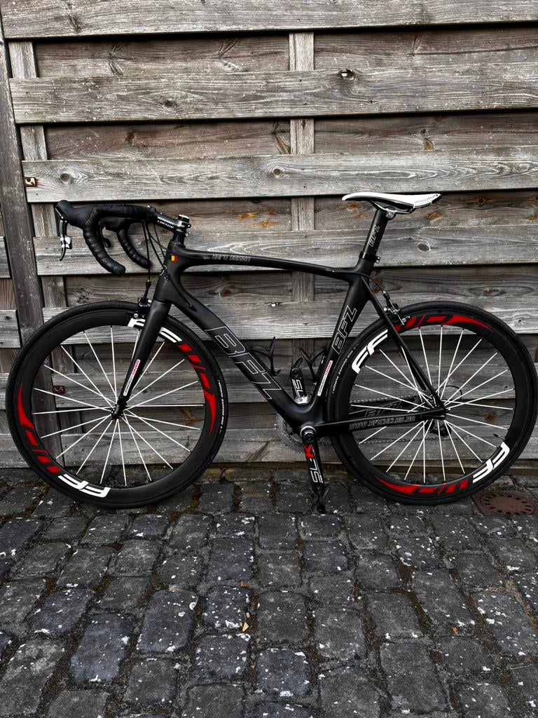 Vélo Route Carbone BFZ Aero - SRAMForce - Roues Carbone FFWD, Ophalen, Zo goed als nieuw, Carbon