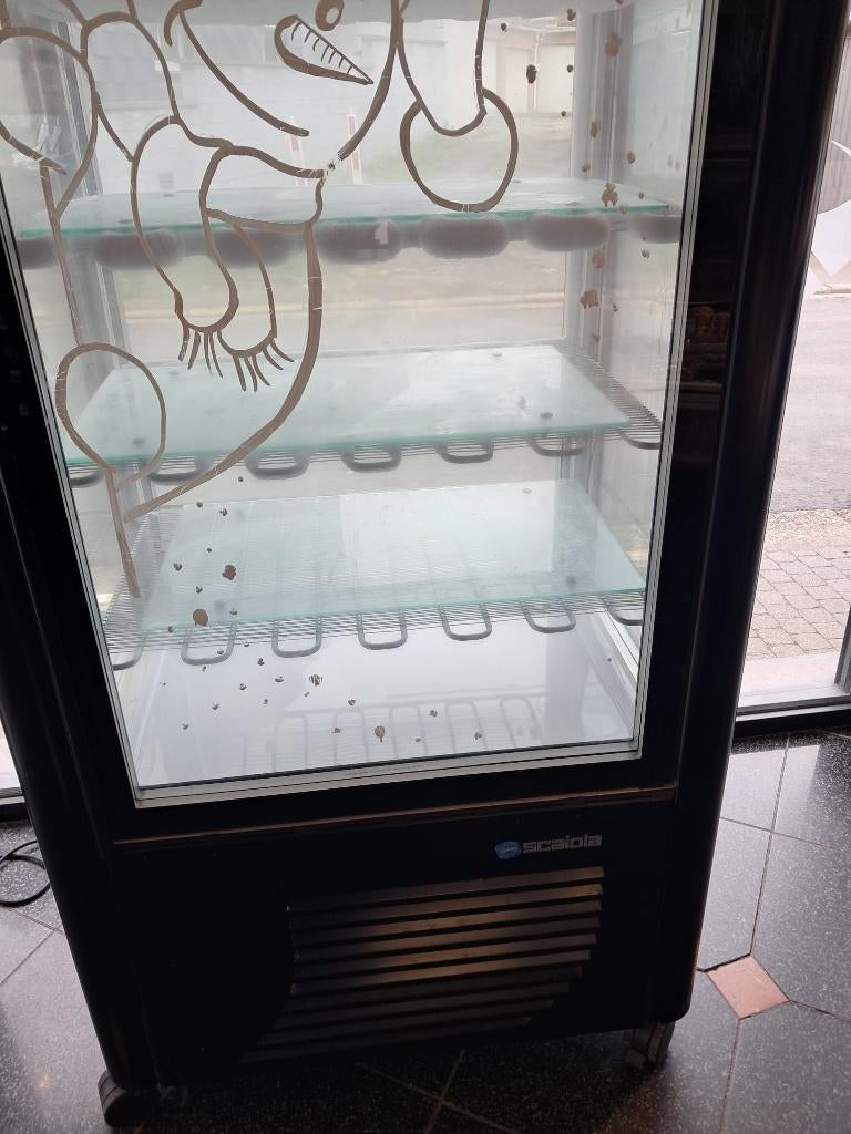 Turbine à glace et vitrine réfrigérée à vendre, Enlèvement, Utilisé, Refroidissement et Congélation