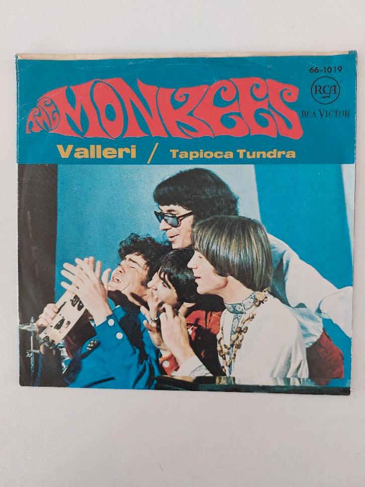The Monkees - Valleri (1968), CD & DVD, Vinyles Singles, Single, Pop, Enlèvement ou Envoi