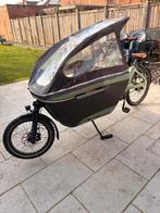 Lovens Explorer 65 Moss Green 500Wh, Fietsen en Brommers, Fietsen | Bakfietsen, Gebruikt, Huif, 2 kinderen, Ophalen