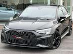 Audi A3 Sportback 30 TFSI * S-Line int/ext * Full Black *, Auto's, Automaat, Gebruikt, Zwart, Leder