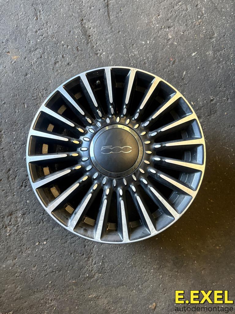 Aluminium sportvelg Fiat 500 (312) vanaf 2013 2stk voorraad, Gebruikt, -, -, Ophalen of Verzenden