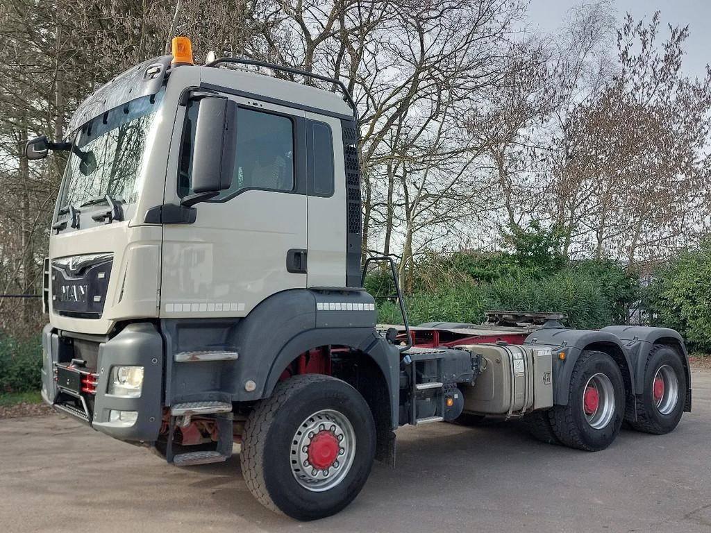 MAN TGS 33.500 6x6 BLS – Cardan-ALLRAD – Kiphydraulic. B, Auto's, Vrachtwagens, Bedrijf, Te koop, Airconditioning, Centrale vergrendeling