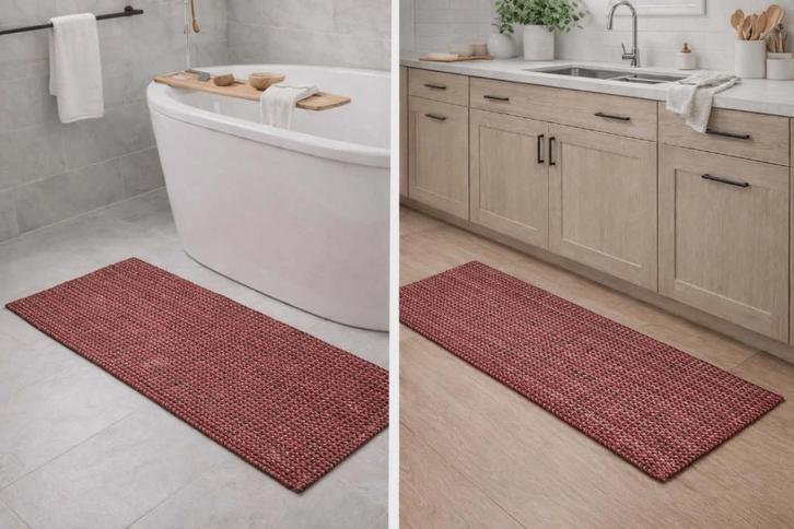 Tapis coton, Antiquités & Art, Tapis & Textile, Enlèvement ou Envoi