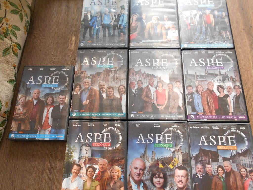 ASPE VOLLEDIGE REEKS, Cd's en Dvd's, Dvd's | Tv en Series, Ophalen of Verzenden, Boxset
