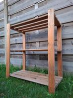 Houten rek, garagerek, tuinrek, praktische en stevige kast, Enlèvement, Utilisé, Bois, Autres types