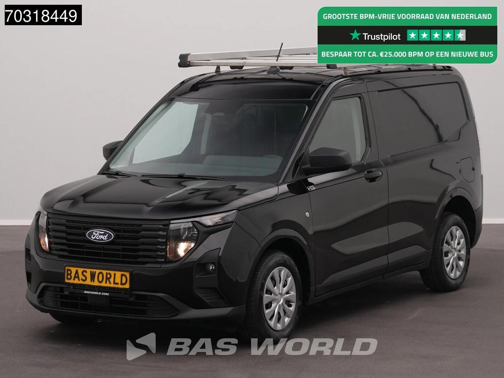 Ford Transit Courier 100pk Benzine L1H1 Airco Cruise Imperia, Auto's, Stof, Gebruikt, Euro 6, Zwart