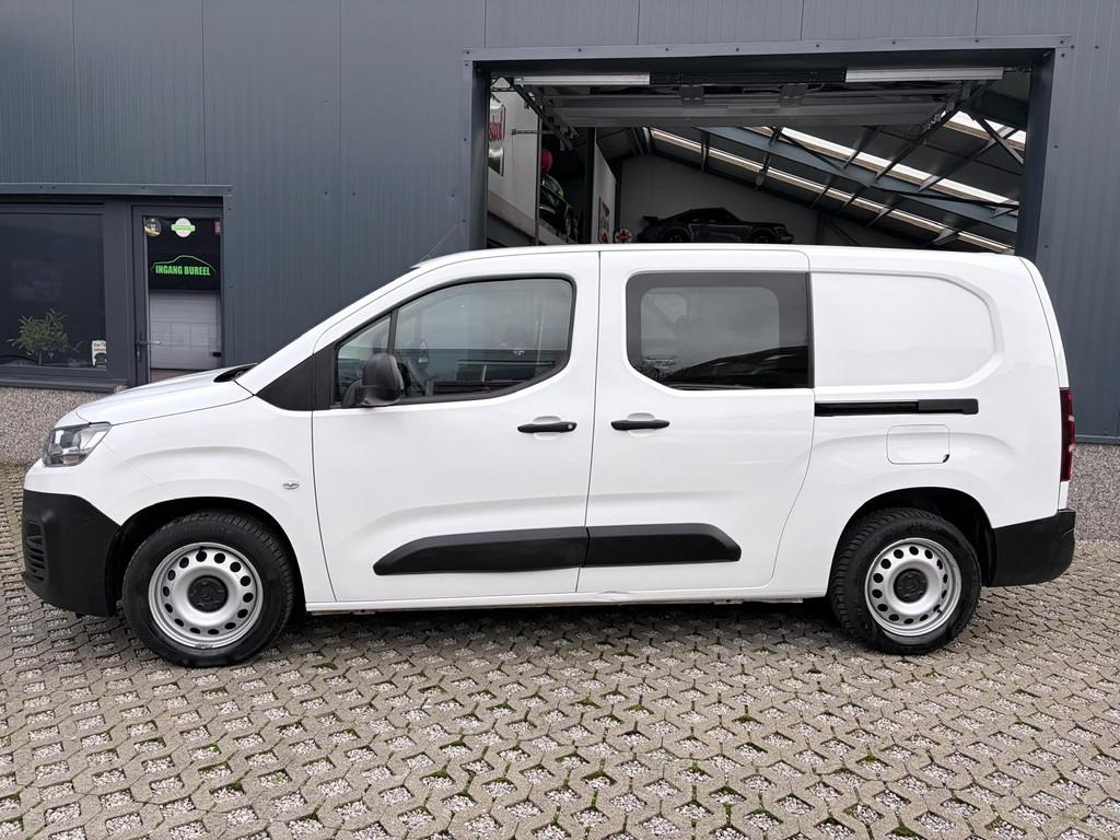Citroën Berlingo 1,5 HDI - Dubbele cabine - 13140€+btw, Voorwielaandrijving, Stof, Gebruikt, 4 cilinders