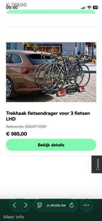 Fietsendrager 3 fietsen, Ophalen, 3 fietsen of meer, Nieuw, Trekhaakdrager