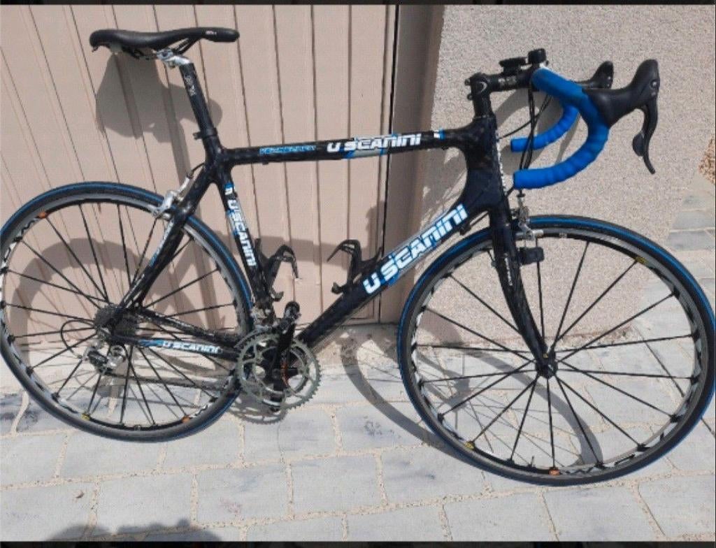 Vélo en carbone avec groupe Campa Centaur en parfait état, Enlèvement, Carbone