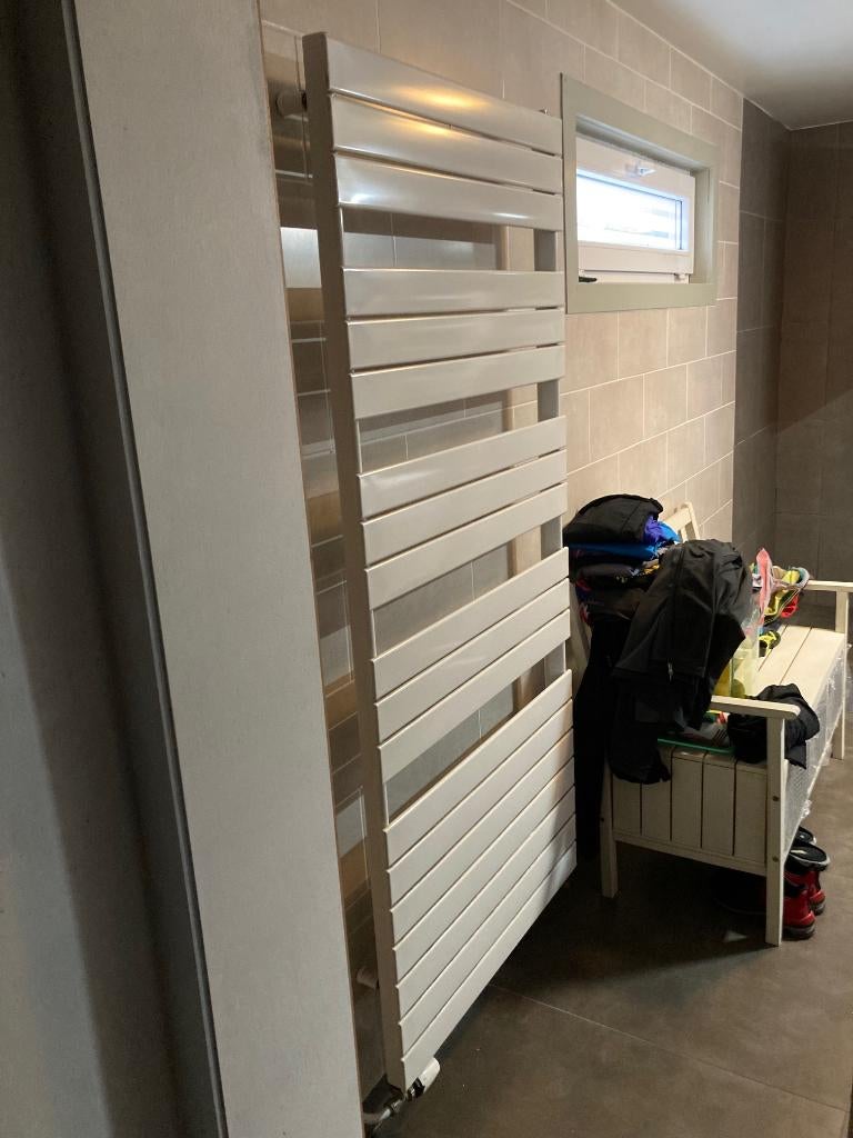 handdoek droger - radiator, Doe-het-zelf en Bouw, Verwarming en Radiatoren, Gebruikt, Radiator, 30 tot 80 cm, 150 cm of meer, Ophalen