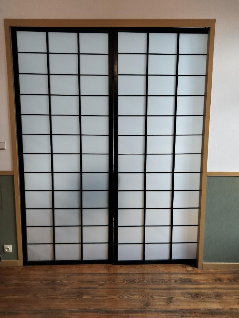 Portes coulissantes pour placard – style japonais (Shoji), Maison & Meubles, Armoires | Penderies & Garde-robes, Enlèvement