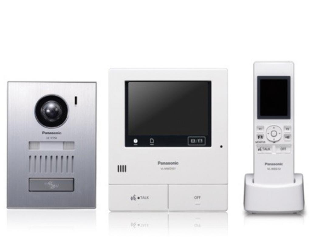 Panasonic deurbel, Ophalen of Verzenden, Ingebouwde camera, Zo goed als nieuw, Draadloos