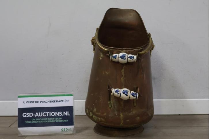 Koperen Kolenbak, Antiek en Kunst, Curiosa en Brocante