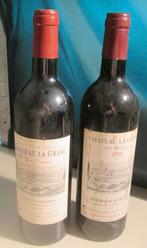 2 fois Château La Grave Duc Decazes - 1998/2001, Enlèvement ou Envoi, Pleine, Comme neuf, Vin rouge