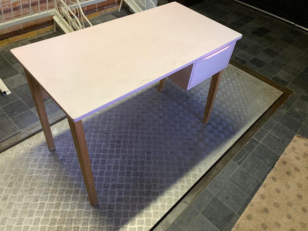 Kinder bureau, Maison & Meubles, 110 cm, Rose, Utilisé, Bureau enfant