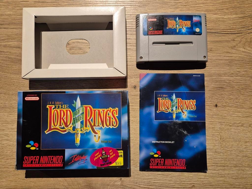 Lord of the rings super nintendo game, Games en Spelcomputers, Games | Nintendo Super NES, Ophalen