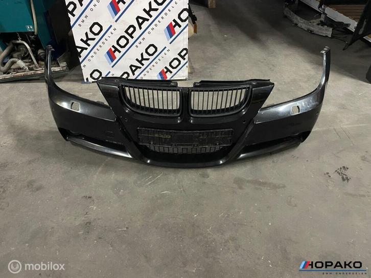 Voorbumper BMW 3 serie E90 E91 | Sapphire black metallic| M, Autos : Pièces & Accessoires, Carrosserie & Tôlerie, Pare-chocs, Avant