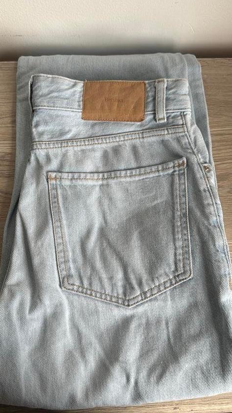 Lichtblauwe dames broek – maat S – perfecte staat, Enlèvement, Comme neuf