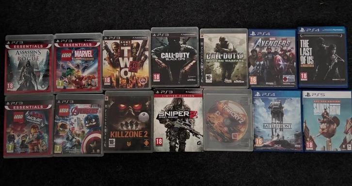 PS3-PS4-PS5 games te koop, Games en Spelcomputers, Games | Sony PlayStation 3, Ophalen