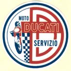 Ducati Servizio sticker #7, Motoren, Verzenden