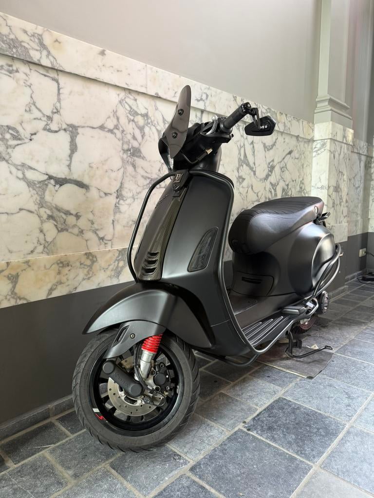 Scooter vespa sprint 50cc mat zwart, Fietsen en Brommers, Ophalen, Gebruikt, Overige modellen, Klasse B (45 km/u)