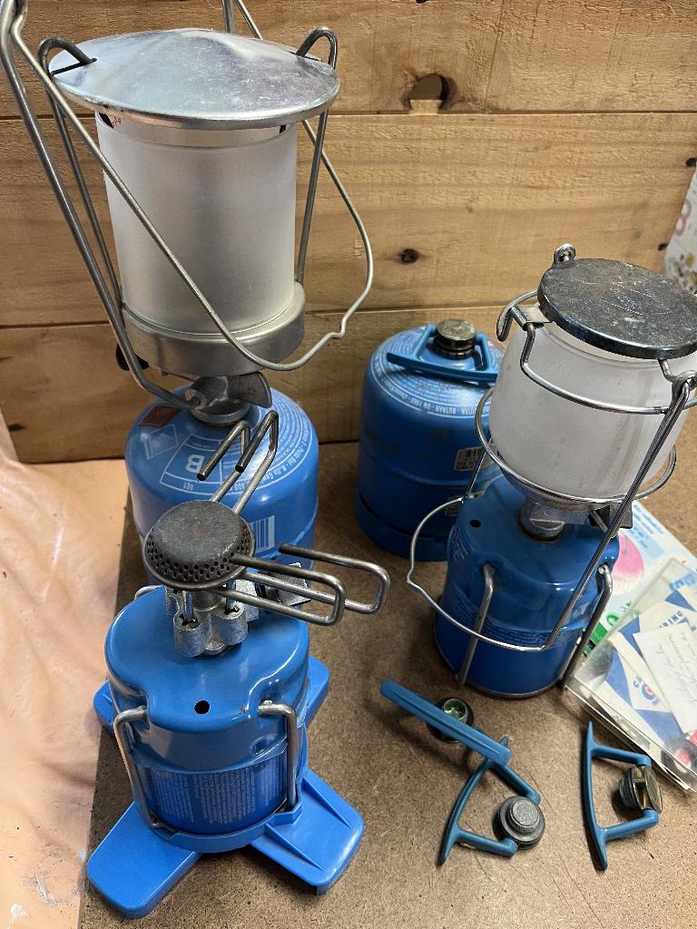 lampe camping, Ophalen, Gebruikt