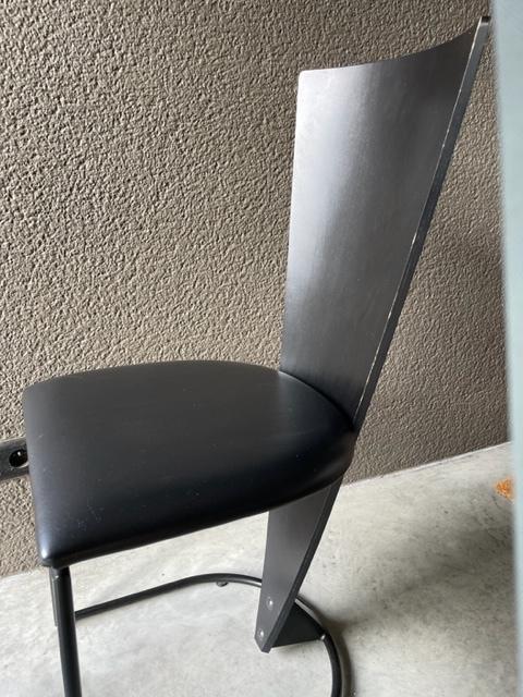 Eetkamerstoelen, Maison & Meubles, Chaises, Enlèvement, Bois, Modern, Noir