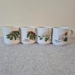 Villeroy & Boch 4 kopjes 2 koffietak en 2 koffiebloesems, Enlèvement ou Envoi