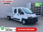 Opel Movano 2.2 140 pk DC Dubbel Cabine Open Laadbak/ 7 Pers, Auto's, Bestelwagens en Lichte vracht, Wit, Bedrijf, Electronic Stability Program (ESP)