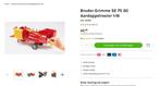 Bruder aardappelmachine NIEUW, nooit mee gespeeld, Ophalen, Nieuw