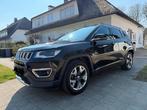 Jeep Compass 1.6 MJD 4x2 Limited *2019 *93000km, Auto's, Jeep, Navigatiesysteem, 1600 cc, Leder en Stof, Zwart
