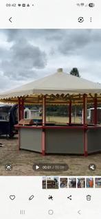 Zeshoekige bar. Mobiele toog. Kraam. Tent. Pergola zeshoek, Ophalen