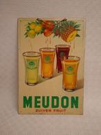 Reclamebord MEUDON Limonade 1951, Verzamelen, Merken en Reclamevoorwerpen, Ophalen, Gebruikt, Reclamebord