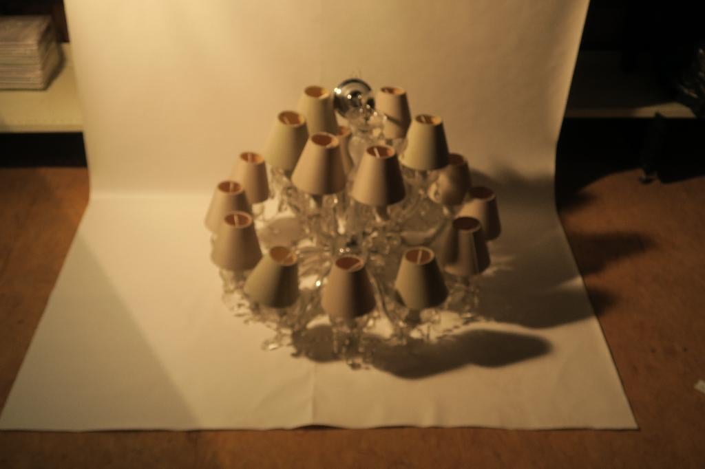 kroonluchter, Ophalen, Gebruikt, Glas, Landelijk