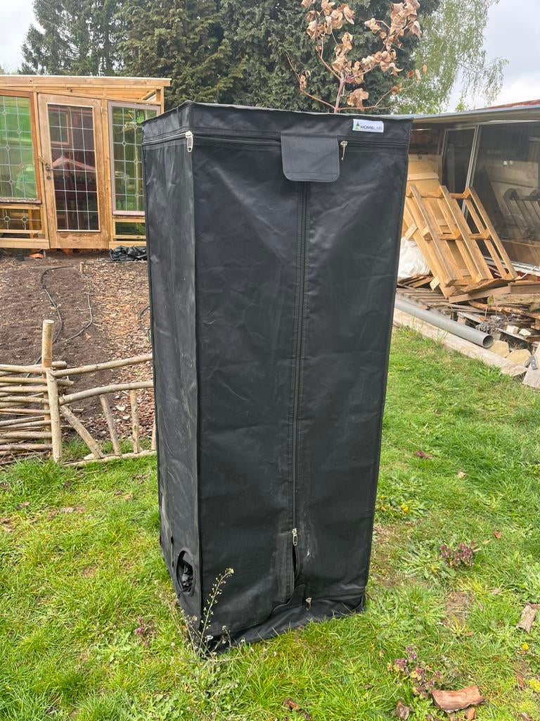 Kweektent met toebehoren, Jardin & Terrasse, Produits de culture, Enlèvement, Comme neuf, Tente de culture