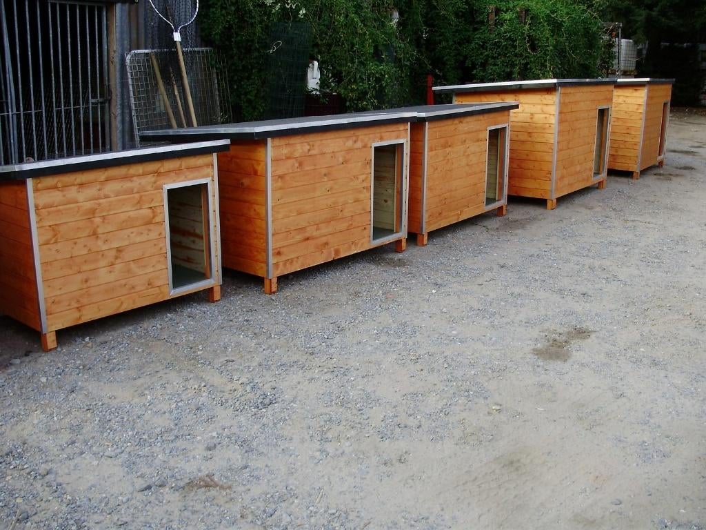 stevig nieuw hondenhok medium ook voor zware hondenrassen, Dieren en Toebehoren, Ophalen, Nieuw, Hondenhok