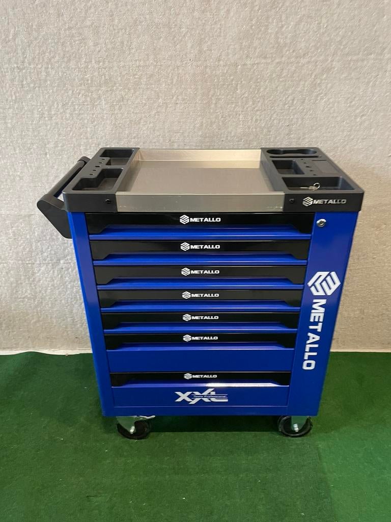 Nieuwe Metallo 7 lades ,7 gevulde gereedschapwagen, Ophalen, Nieuw