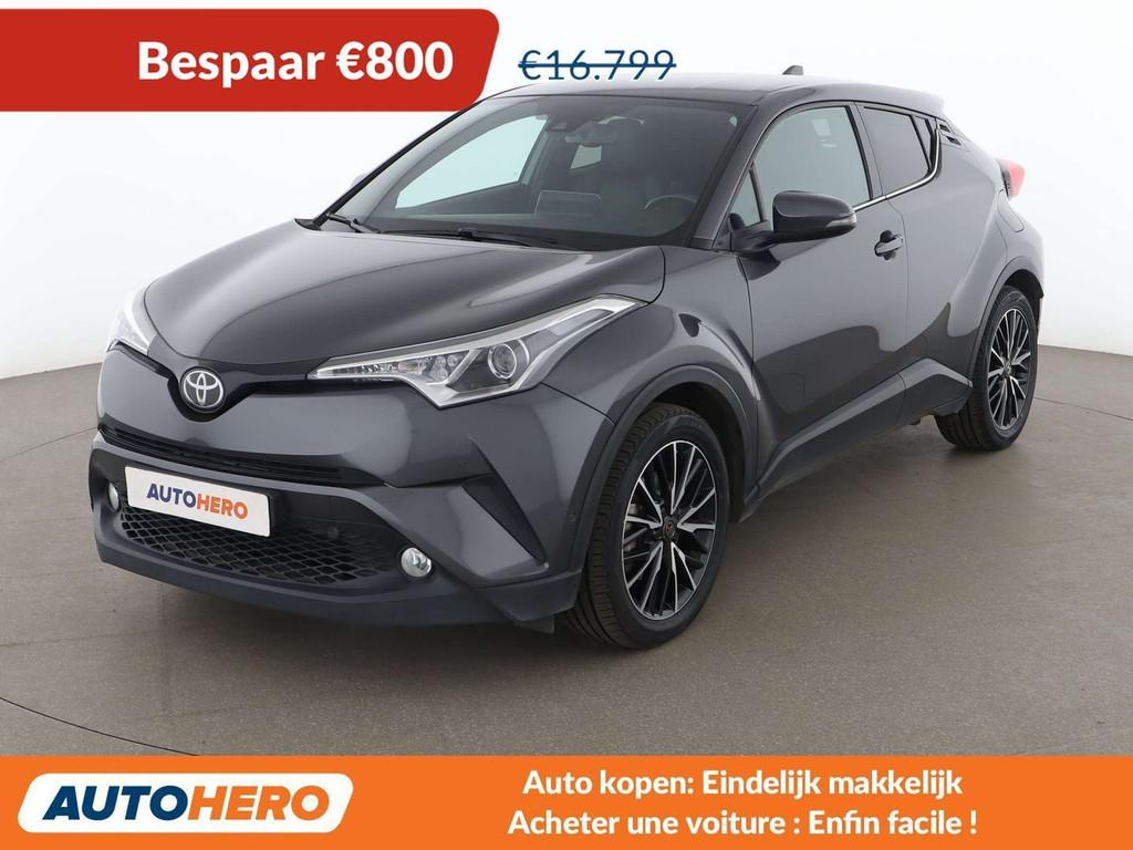 Toyota C-HR 1.2 Turbo Lounge (année de construction 2016), Argent ou Gris, Achat, 116 ch, Noir