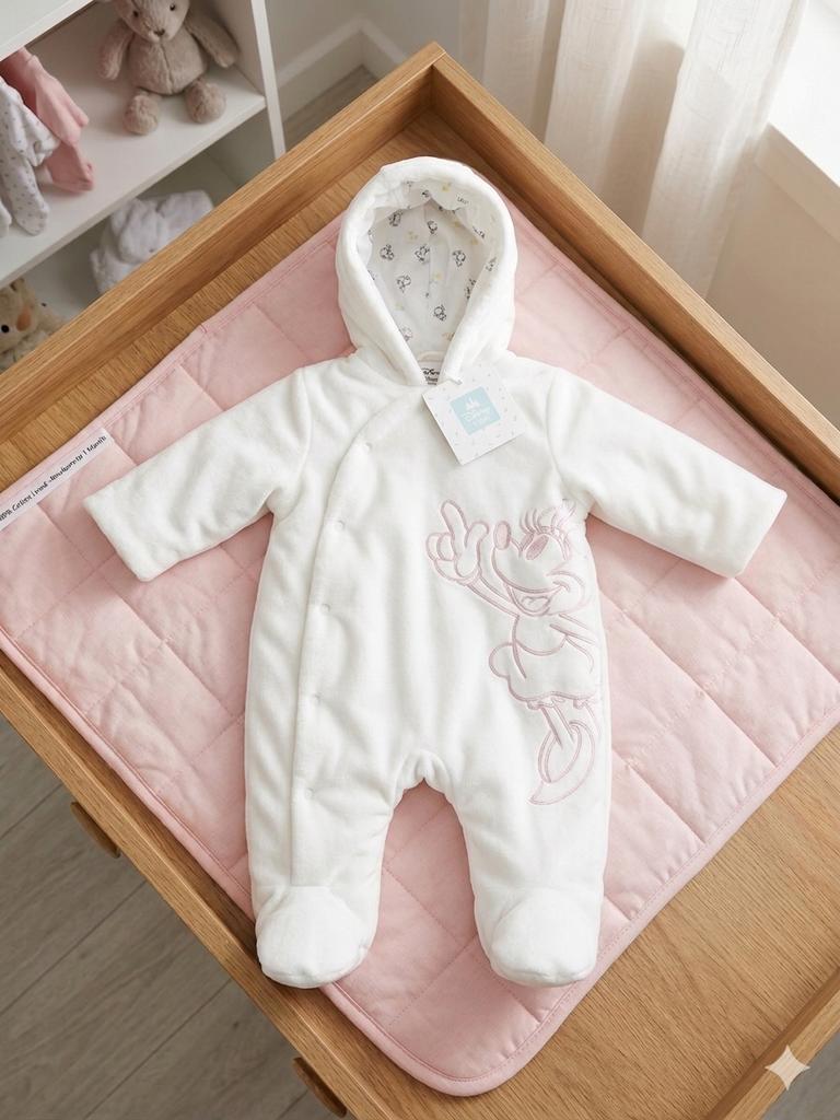 Disney Minnie Mouse Pram Suit -Nieuw met kaartje (0-1 maand), Enfants & Bébés, Vêtements de bébé | Taille 62, Enlèvement ou Envoi