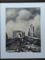 Pentekening IJzertoren, Antiek en Kunst, Ophalen