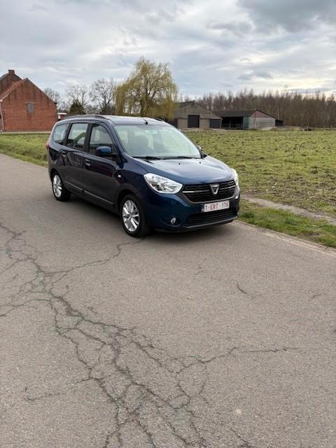 Dacia Lodgy Anniversary2 7pl MY17 TCe 115, Auto's, Dacia, Particulier, Lodgy, ABS, Achteruitrijcamera, Airconditioning, Bluetooth