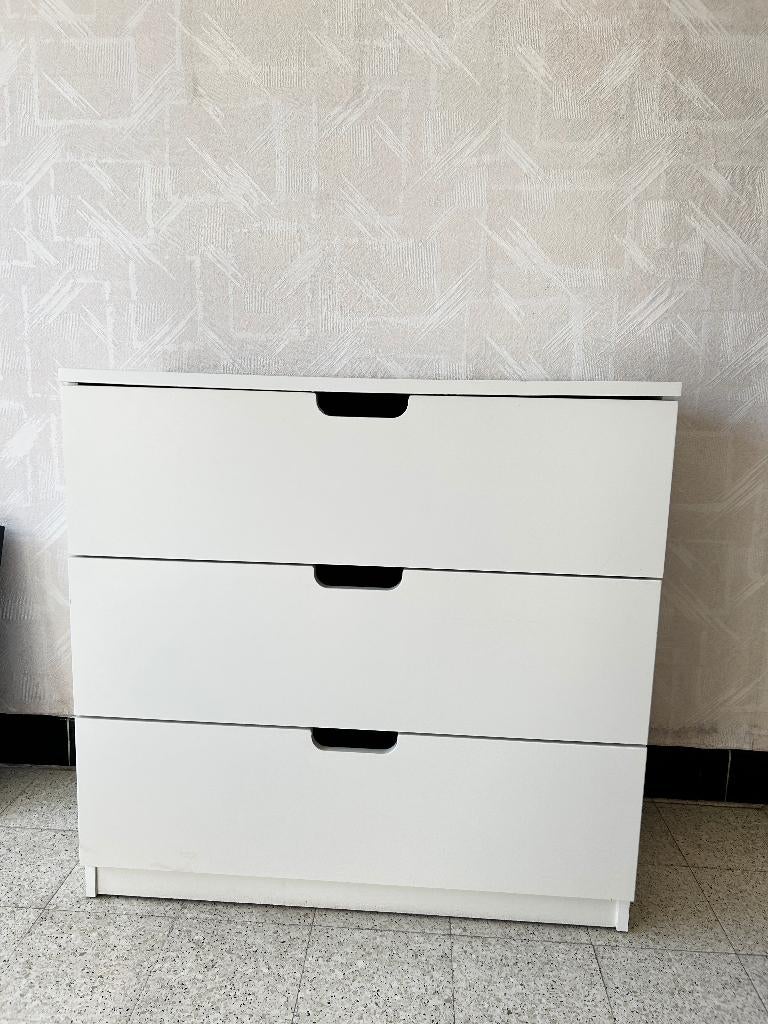 Wit ladenkastje, 3 of 4 laden, Ophalen, Zo goed als nieuw