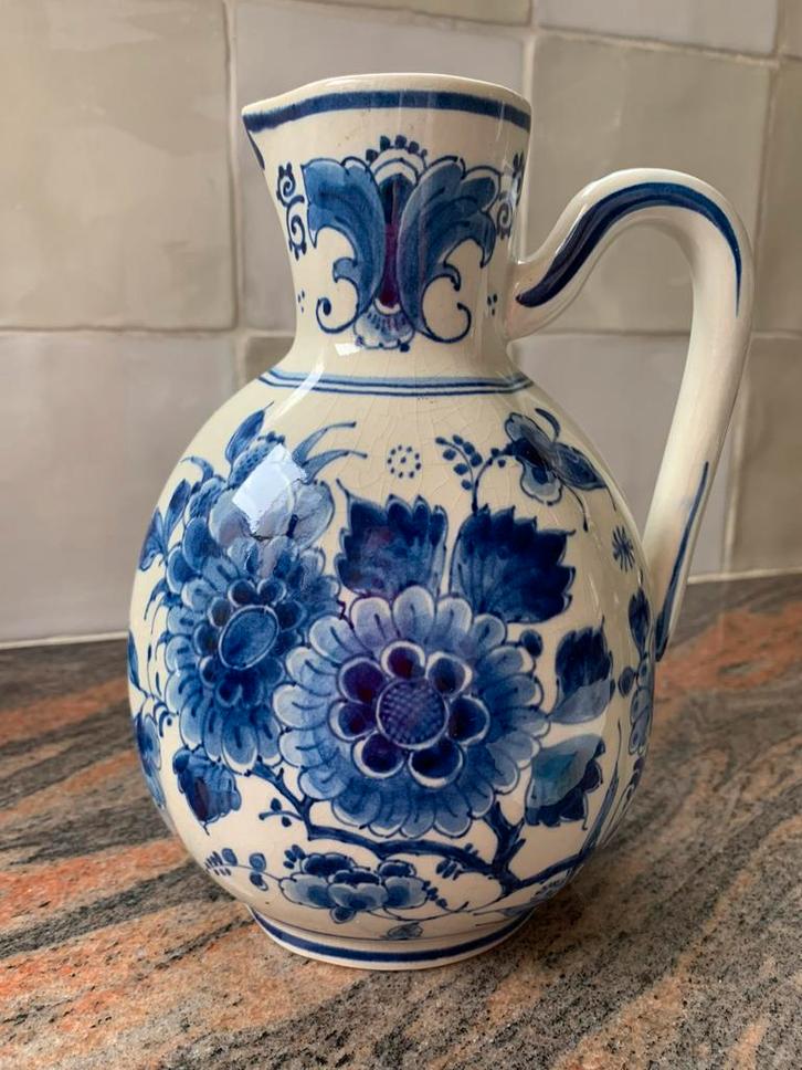 Pot à l.par la fabrique Royale de Delft 1948 en parfait état, Antiquités & Art, Antiquités | Porcelaine, Enlèvement ou Envoi