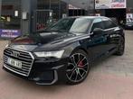 AUDI A6 SPORT S TRONIC, Auto's, Automaat, Zwart, Leder en Stof, Zwart