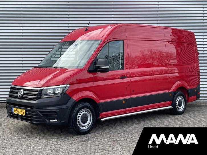Volkswagen Crafter 35 2.0TDI 177PK L3H3 Highline Automaat Tr, Auto's, Bestelwagens en Lichte vracht, Bedrijf, Te koop, ABS, Achteruitrijcamera